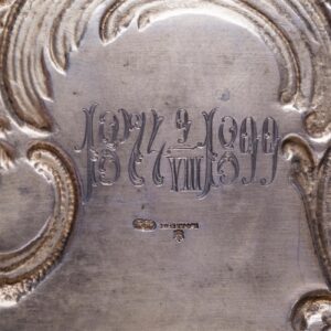 Rare silver-gilt double lid cigar box by Faberge — image 6