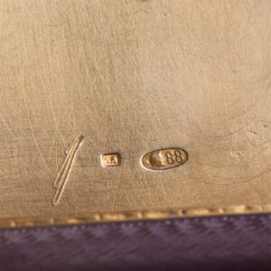 Russian silver-gilt cigarette case — image 4