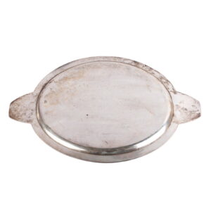 A massive Russian silver tray. Lorie — image 4