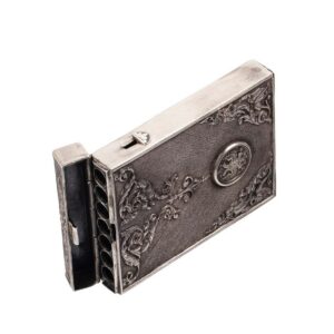 A Russian silver-gilt cigarette case — image 4