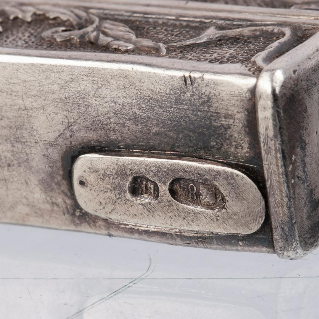 A Russian silver-gilt cigarette case — image 6