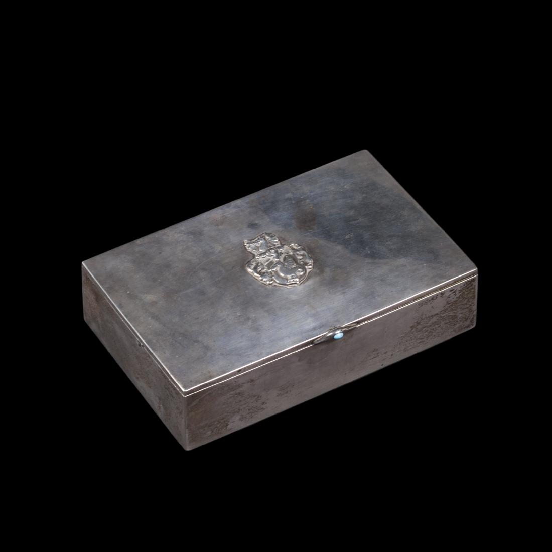 Russian memorial cigar box from Sagevold castle — image 1
