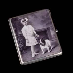 Russian presentation silver-gilt cigarette case — image 1