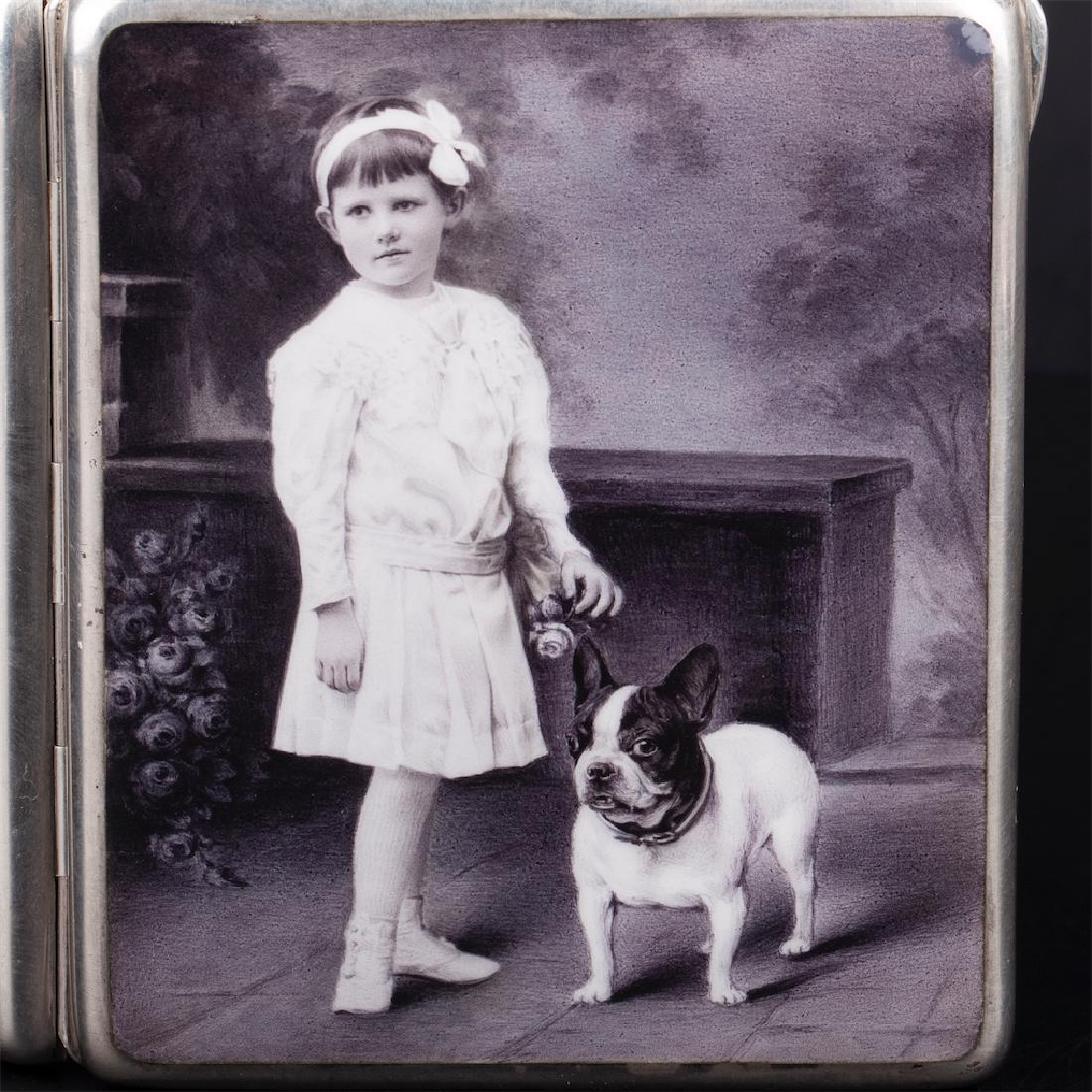 Russian presentation silver-gilt cigarette case — image 5