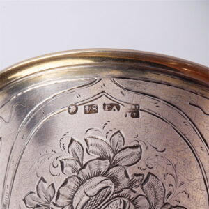 Russian silver-gilt goblet — image 5