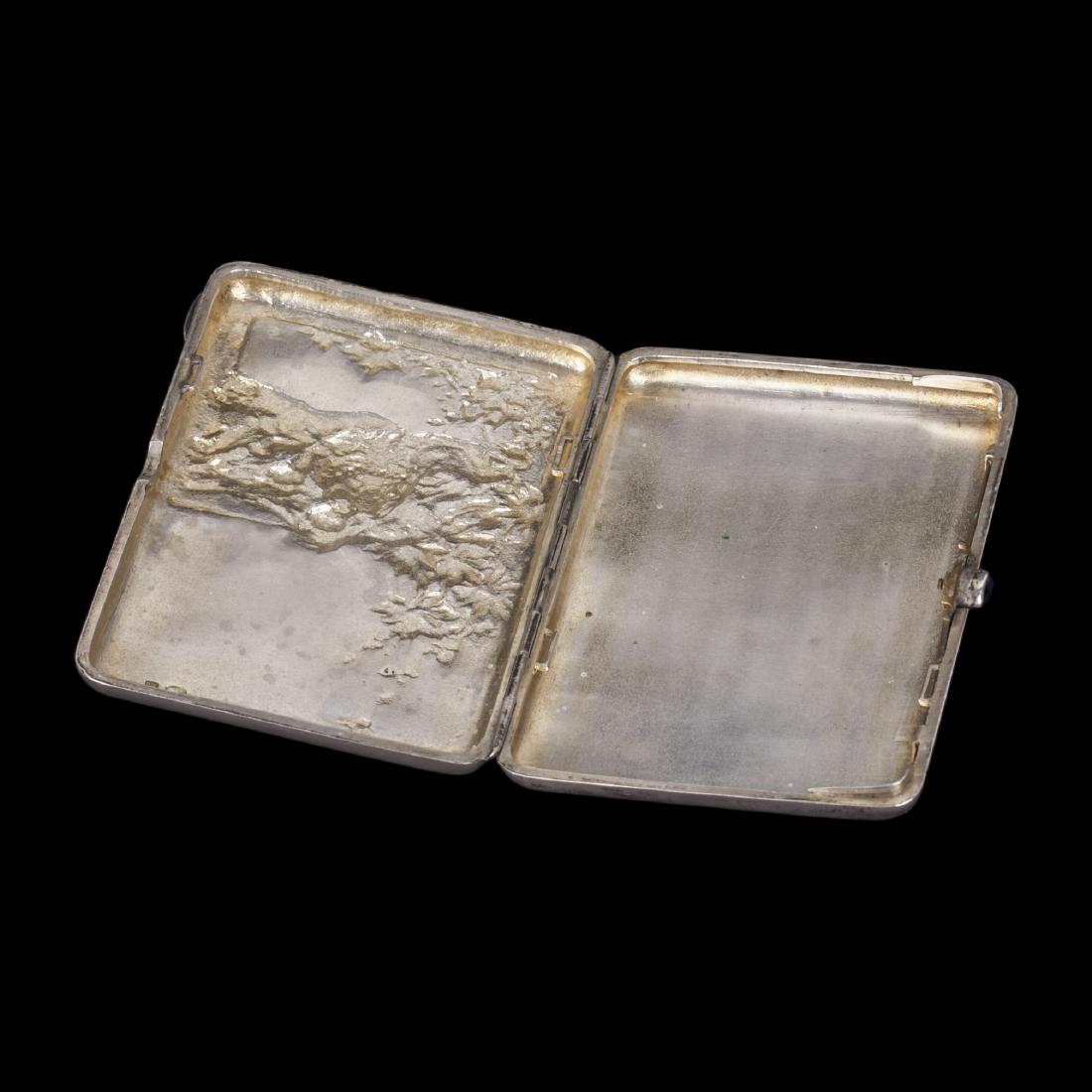 Unusual art-noveau cigarette case — image 2