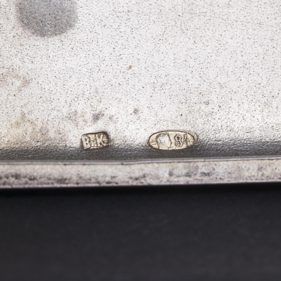 Unusual art-noveau cigarette case — image 4