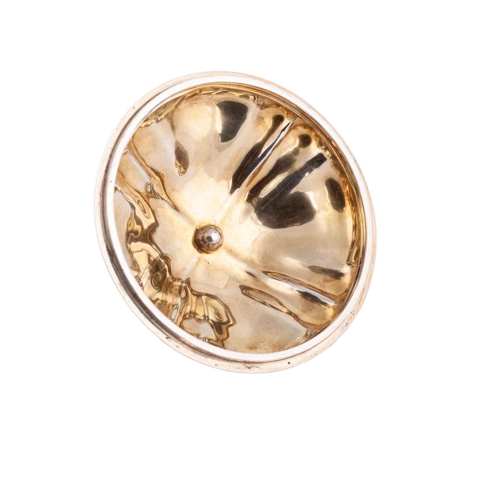 A Russian silver sugar bowl in baroque style — image 3