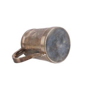 Massive Russian silver trompe l'oeil tankard — image 4