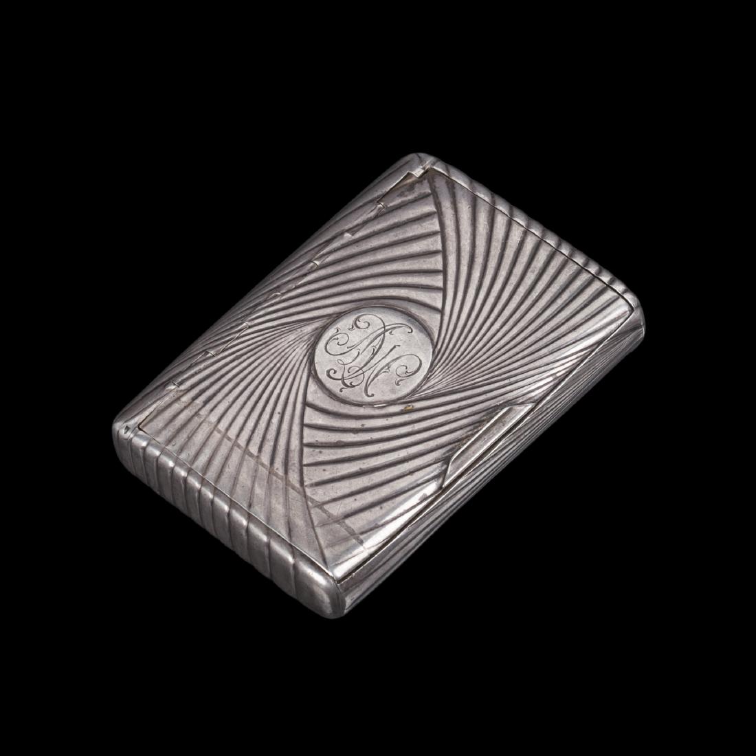 Neoclassical style Faberge cigarette case — image 1