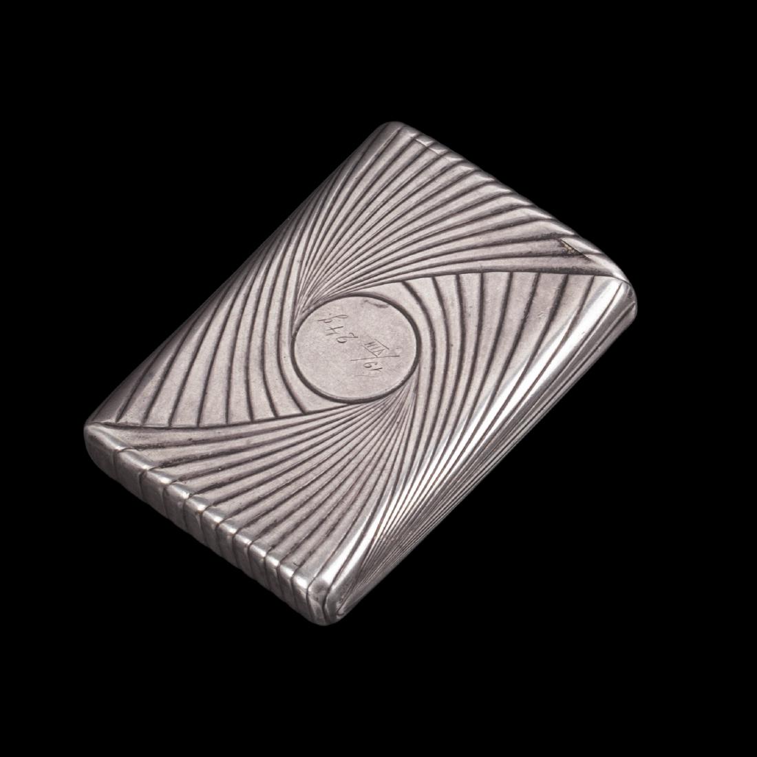 Neoclassical style Faberge cigarette case — image 2