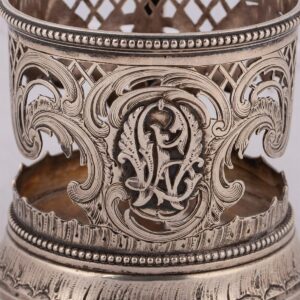 Russian tea glass holder. Morozov — image 2