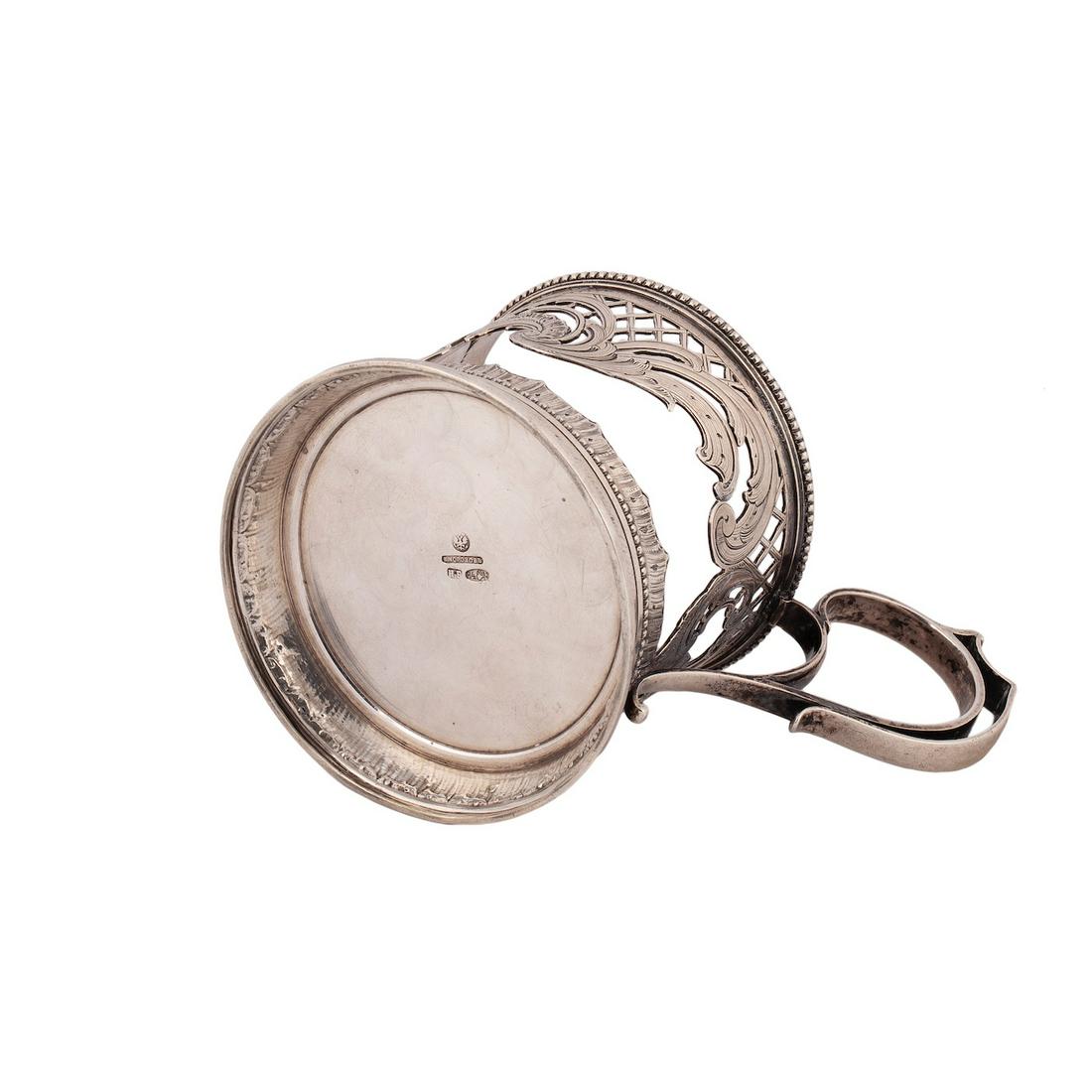 Russian tea glass holder. Morozov — image 4