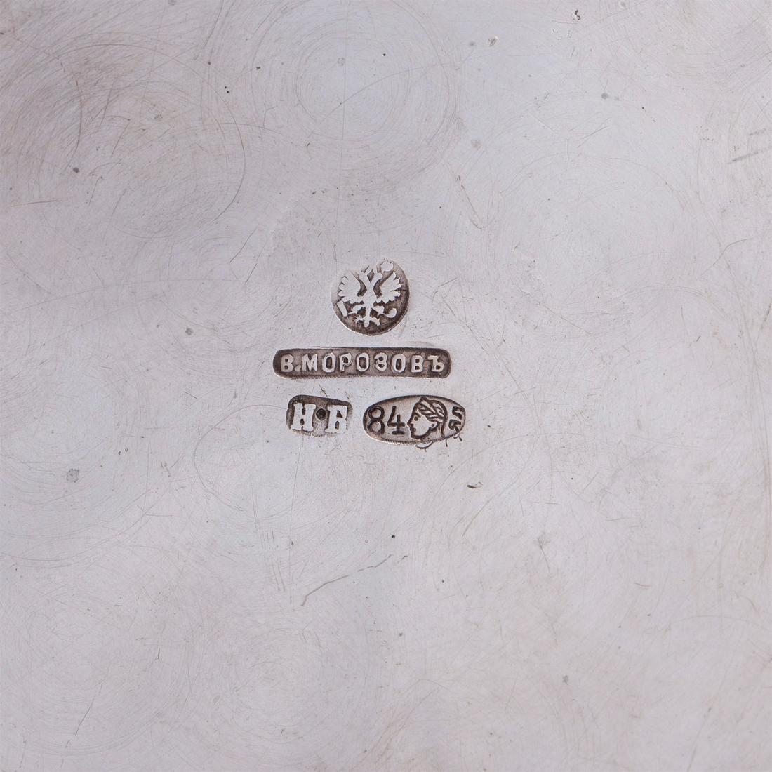 Russian tea glass holder. Morozov — image 5
