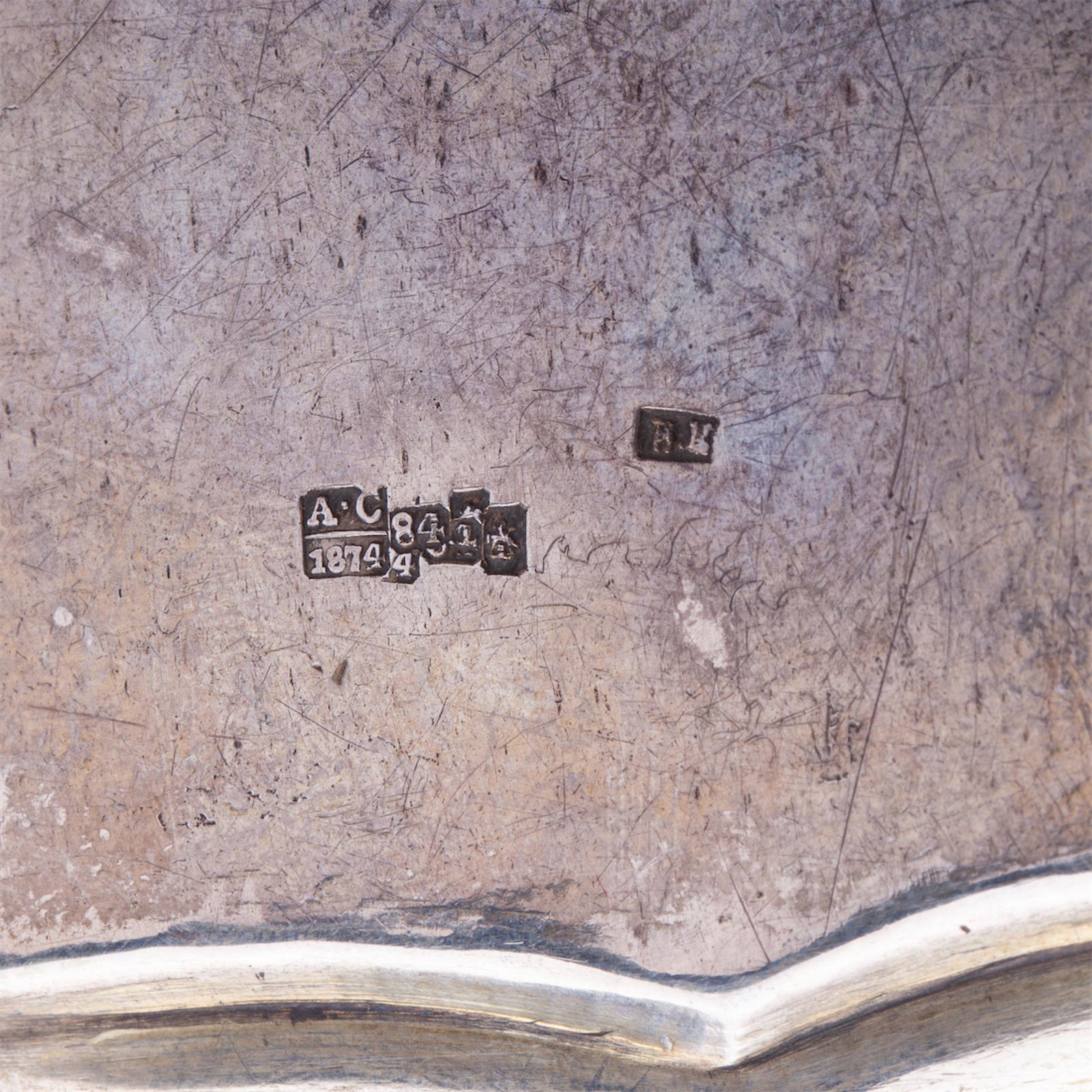 A Russian silver-gilt and niello tray — image 4