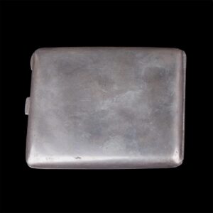 First World War silver cigarette case — image 2