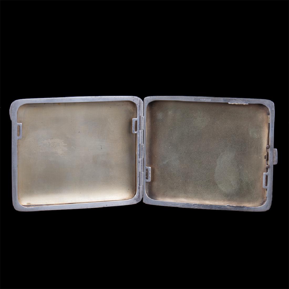 First World War silver cigarette case — image 3