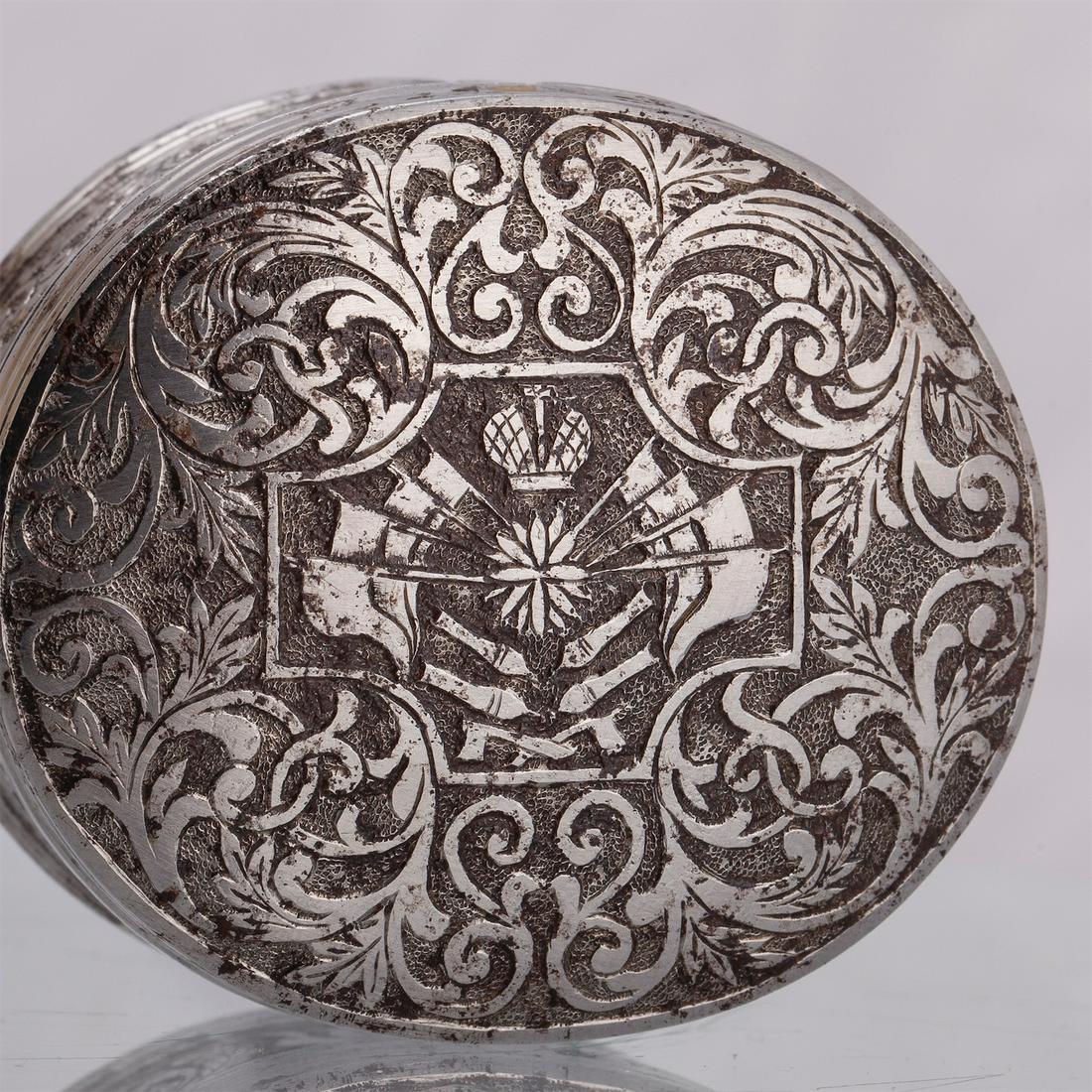 Russian steel box with Tula city coat of arms — image 3