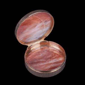 Russian gold and aventurine bonbonniere box — image 3