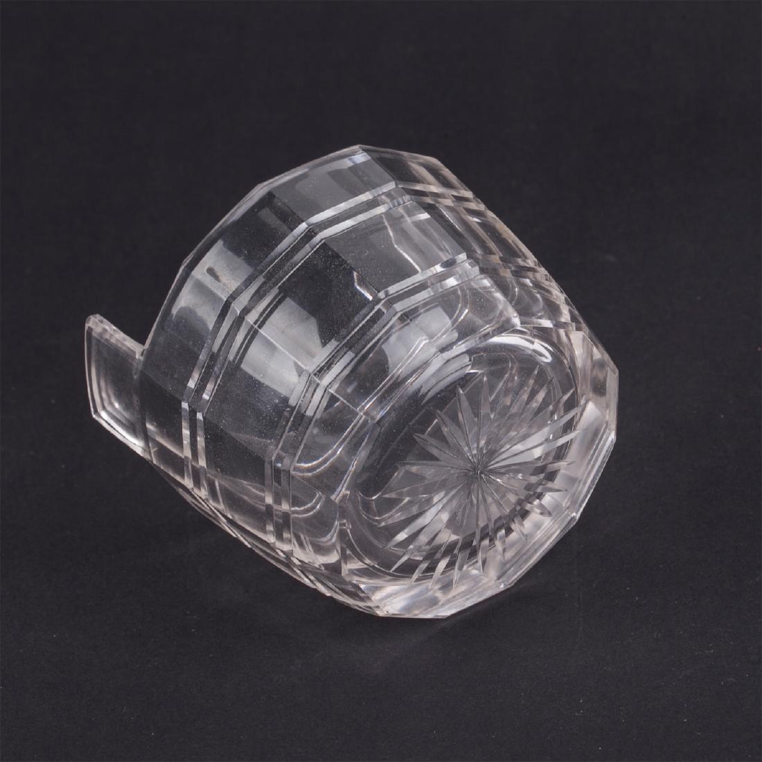 Russian silver and crystal caviar bowl — image 5