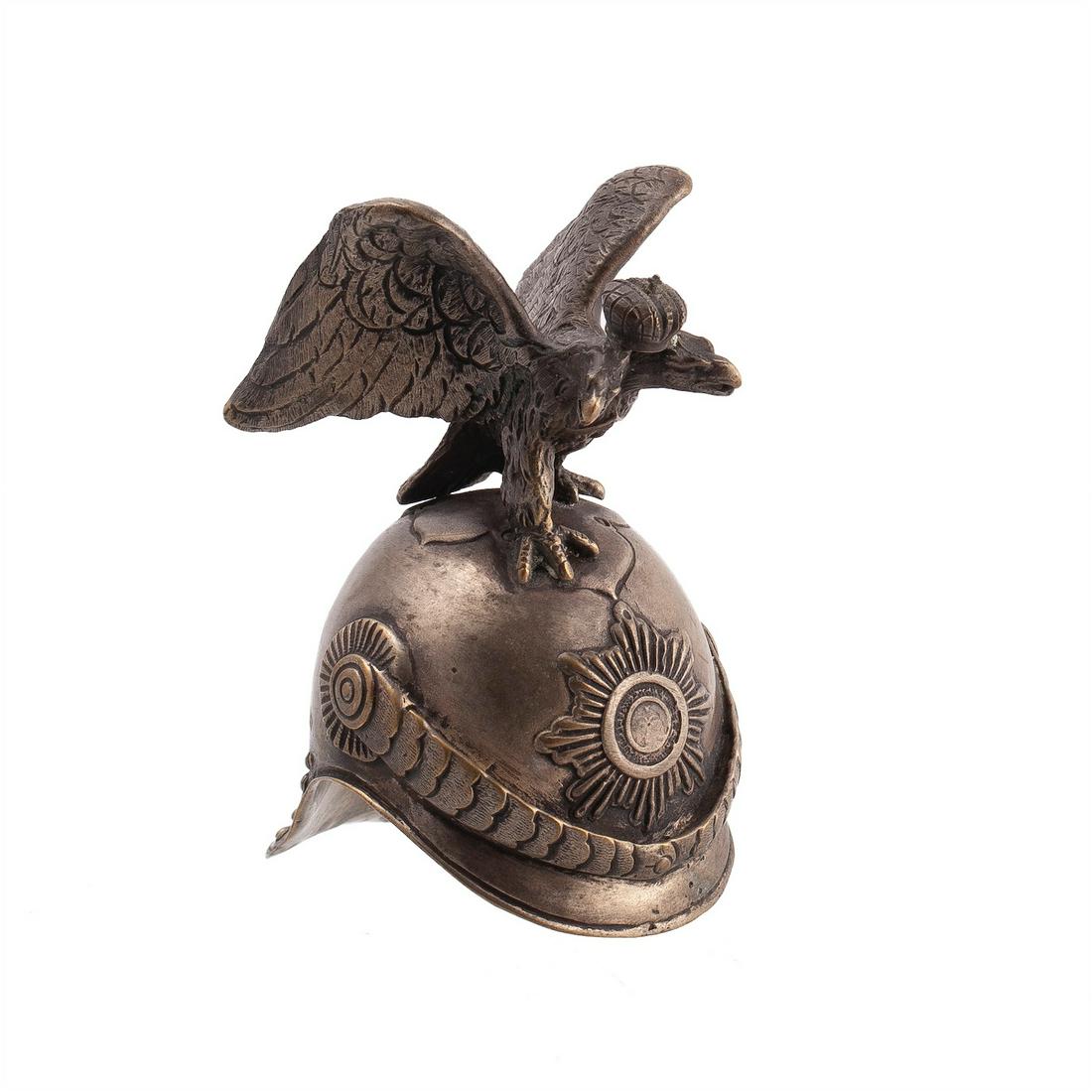 A Russian silver-plated bronze beaker — image 1