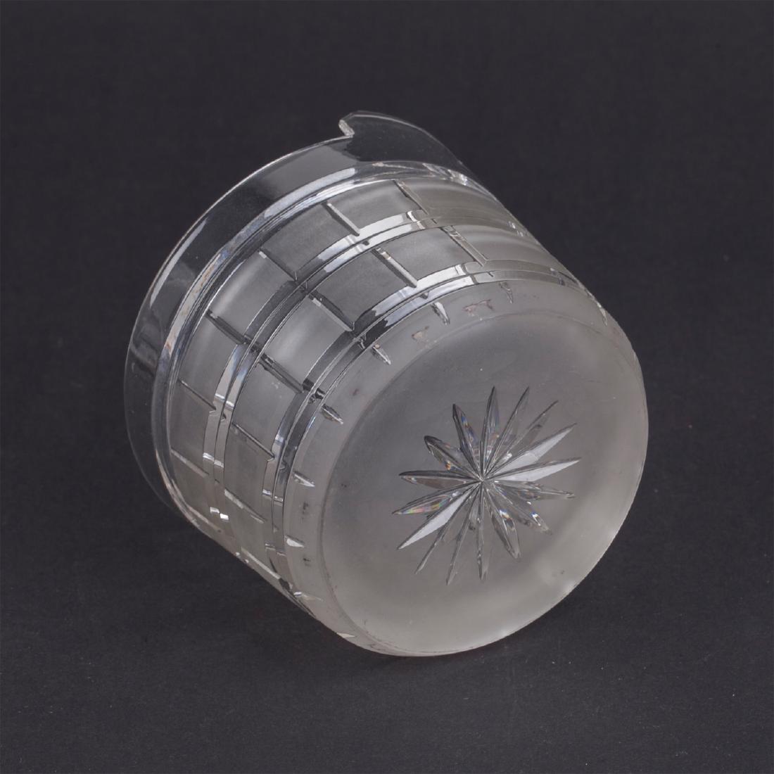 Russian silver and crystal caviar bowl — image 5