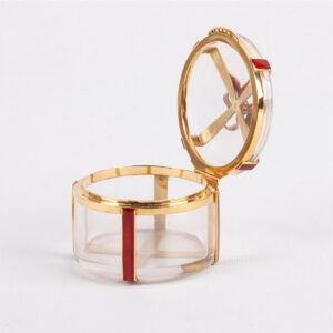 Faberge elegant gold & diamond bonbonniere — image 2