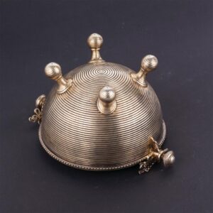 Faberge silver-gilt caviar bowl with a cooler — image 3