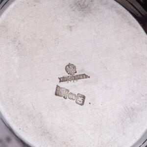 Russian silver and niello tea set — image 5