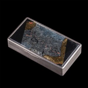 Faberge casket with Moscow-Petersburg region map — image 2
