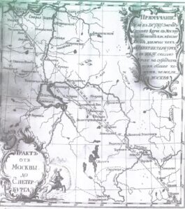 Faberge casket with Moscow-Petersburg region map — image 8