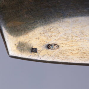 A Russian silver and enamel sugar spoon — image 4