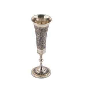 Russian silver and niello champagne goble — image 2