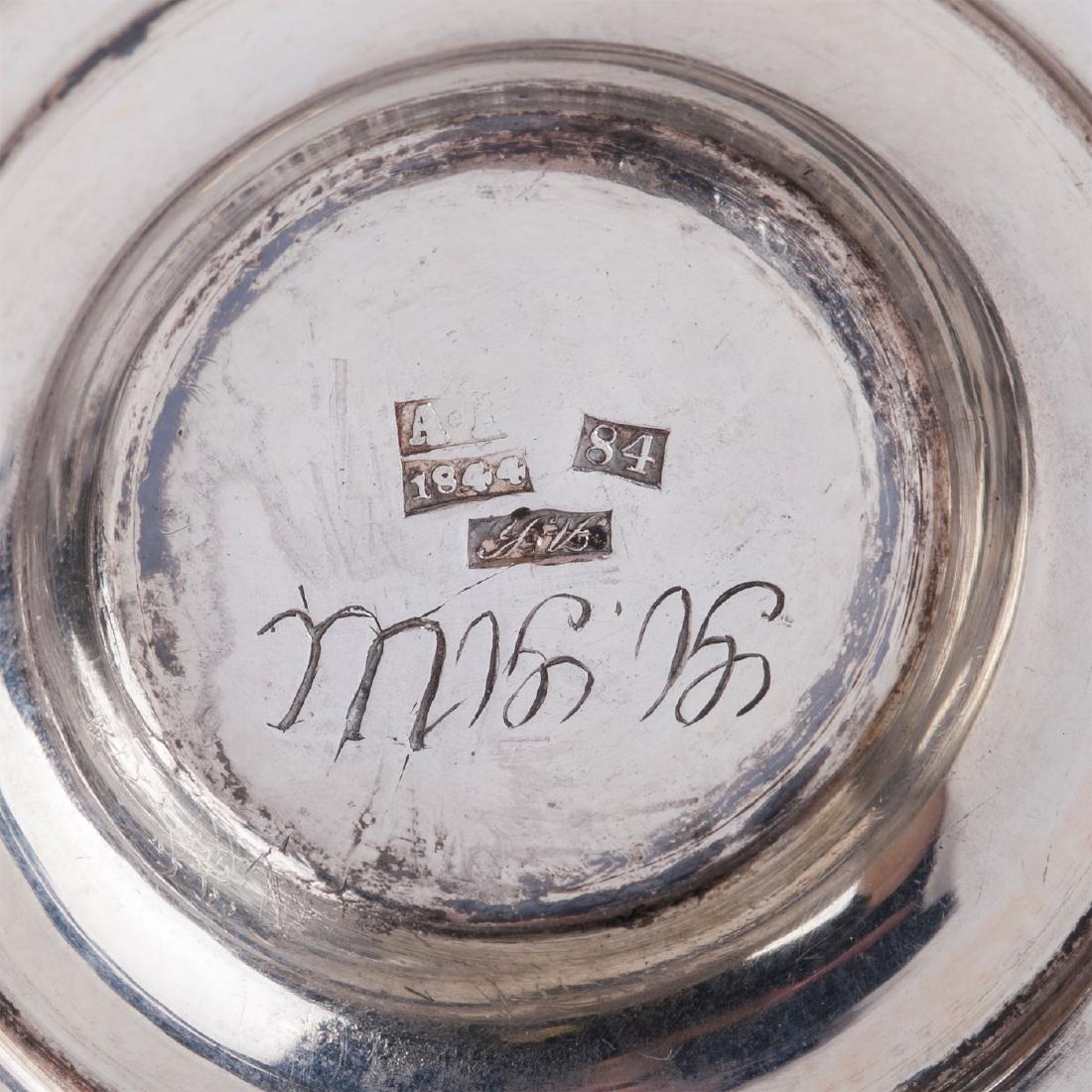 Russian silver and niello champagne goble — image 4