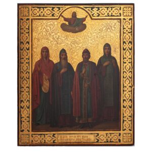 A Russian icon of the Chosen Saints — image 1