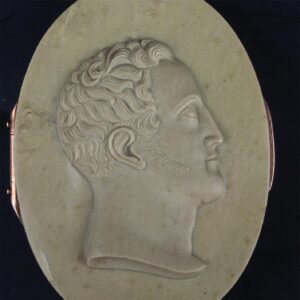 Russian gold casket with Nikolay I bas-relief — image 3