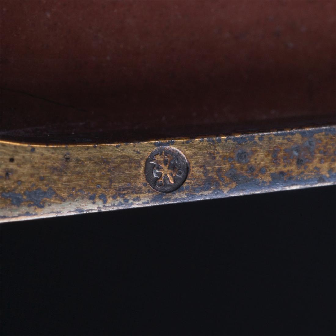 Silver-gilt, jasper casket with Peter bas-relief — image 5