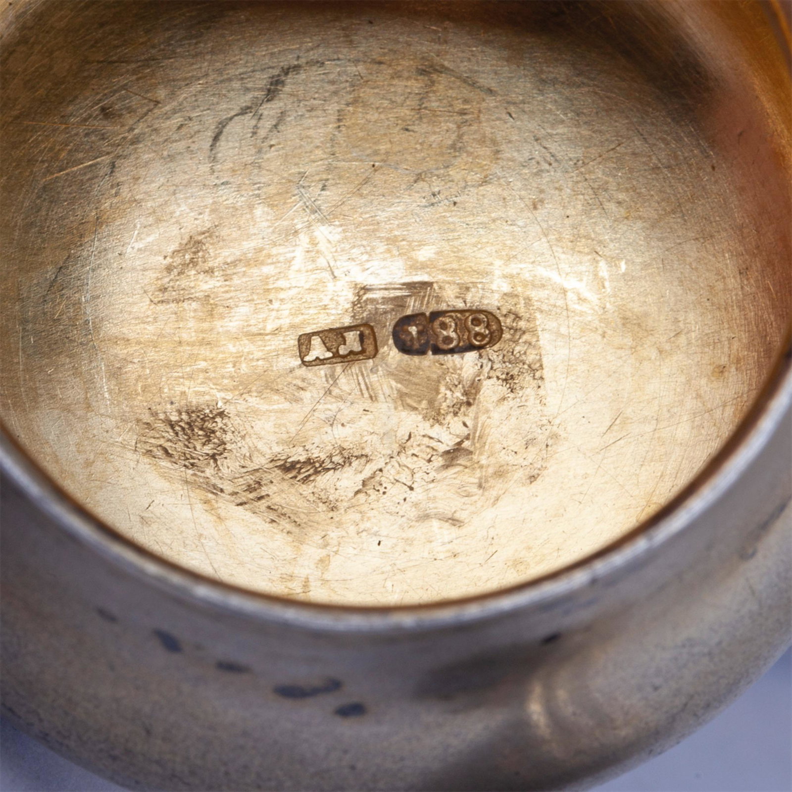 A Silver-gilt tea caddy in Russian style — image 7