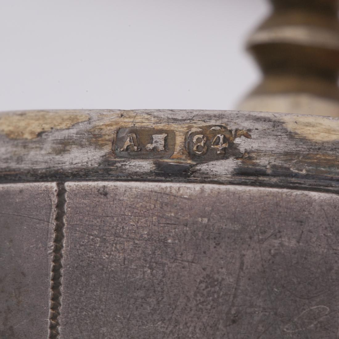 Russian silver travel cigar astray and a punch — image 4