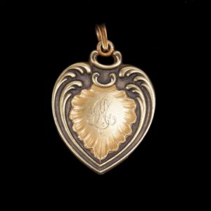 Faberge gold necklace with medallion — image 2