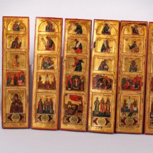 Russian 15-panel portable iconostasis — image 3