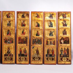 Russian 15-panel portable iconostasis — image 4