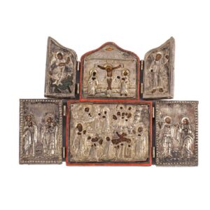 A Russian wooden diptych — image 1