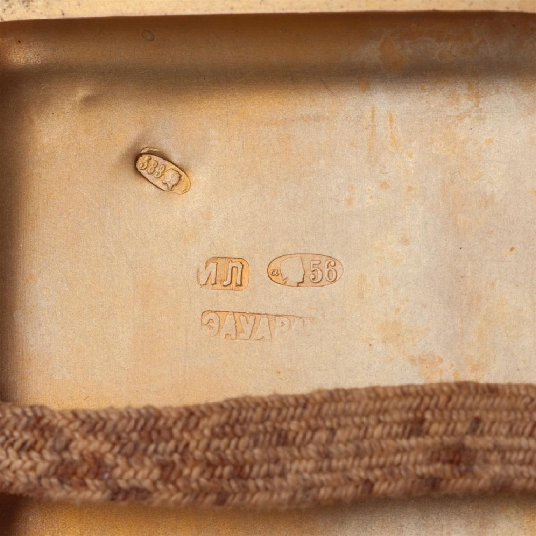 Russian gold cigarette case — image 5