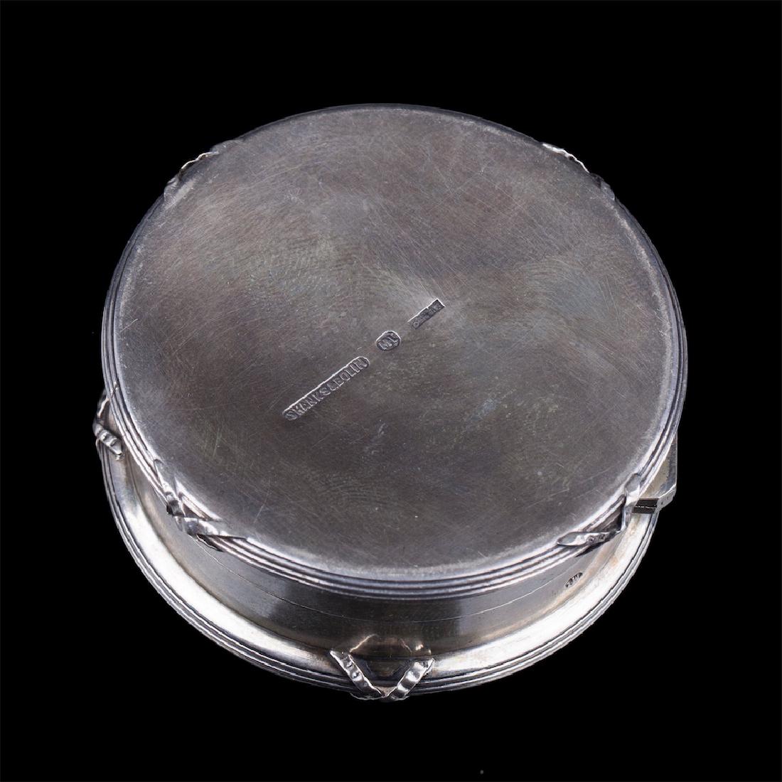 Russian silver-gilt small box — image 6
