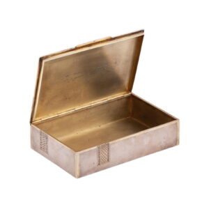 First Latvian Republic Silver cigar box — image 2