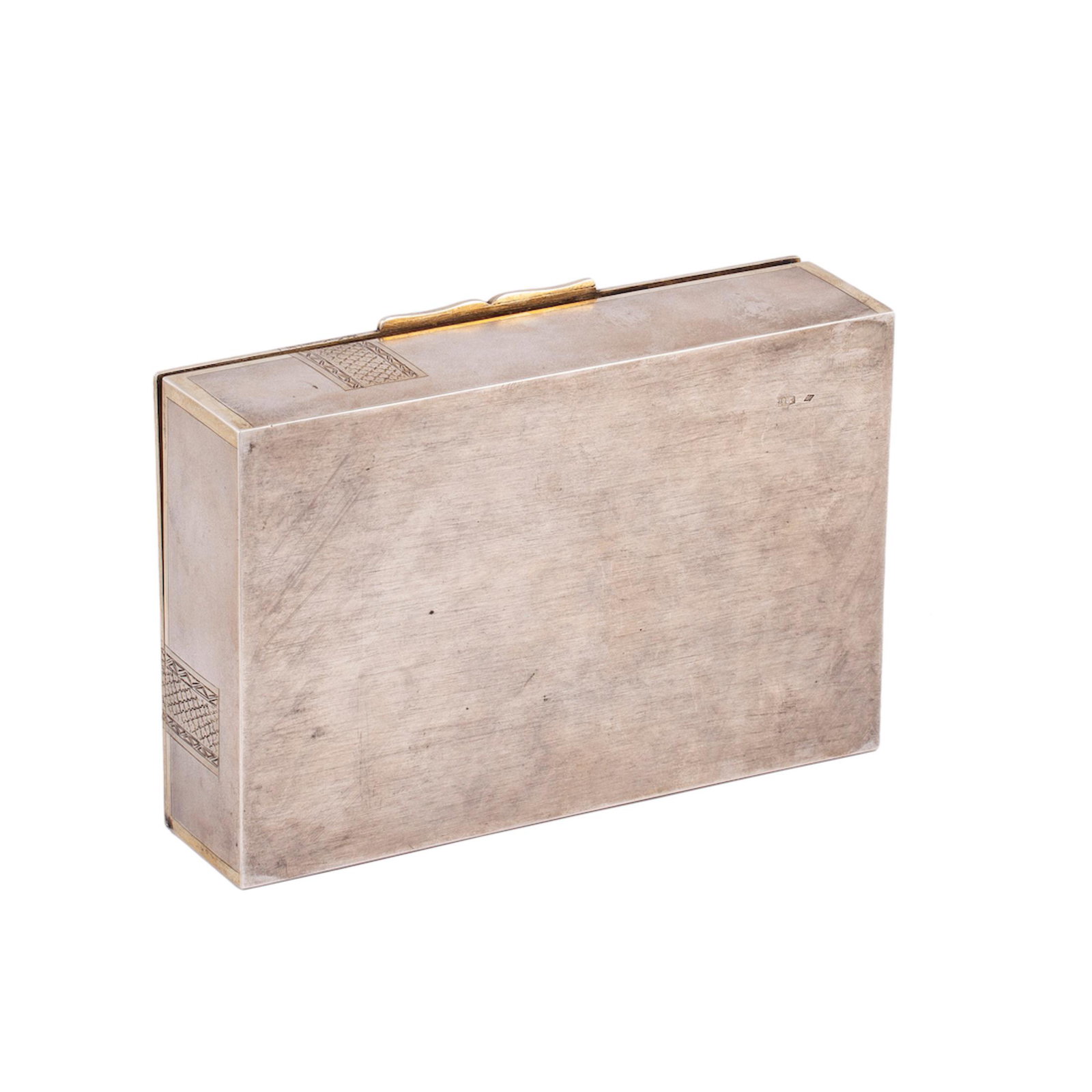 First Latvian Republic Silver cigar box — image 3
