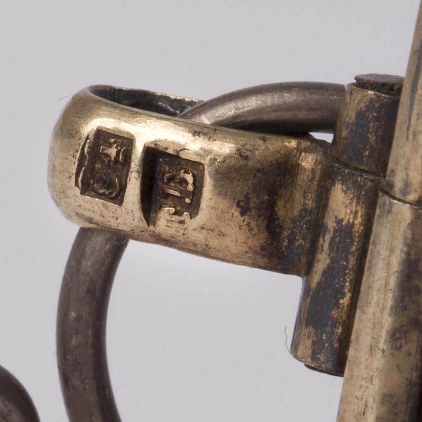 Russian 18th century cross and two reliquaries — image 2