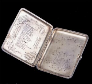 Russian silver and enamel cigarette case — image 4