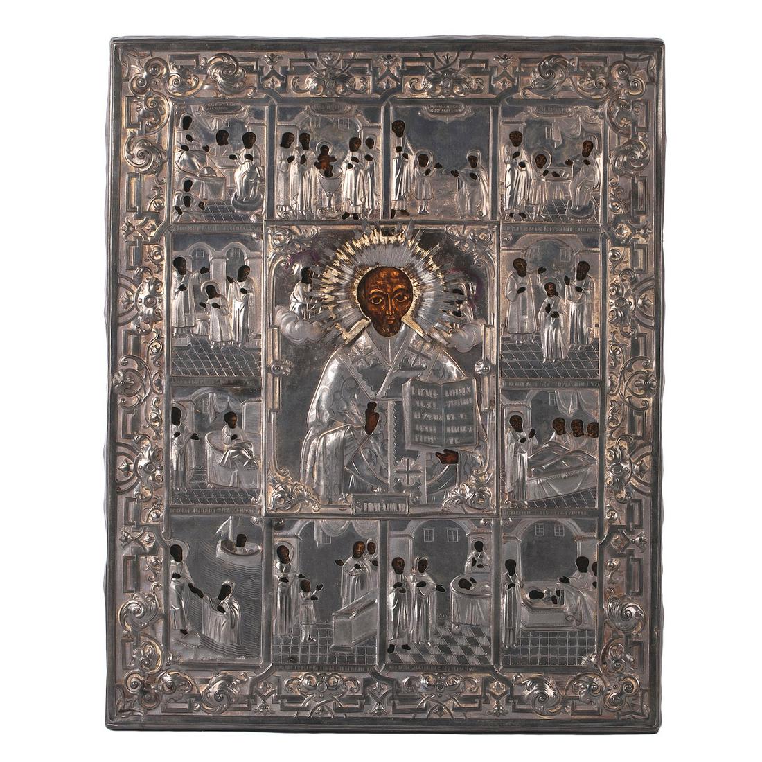 Russian icon of Saint Nicholas the Wonderworker — image 1
